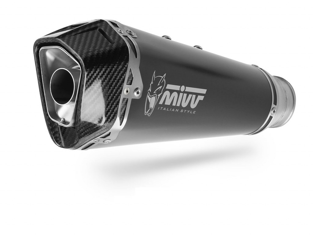 Silencer MIVV DELTA RACE H.084.LDRB Black Stainless Steel