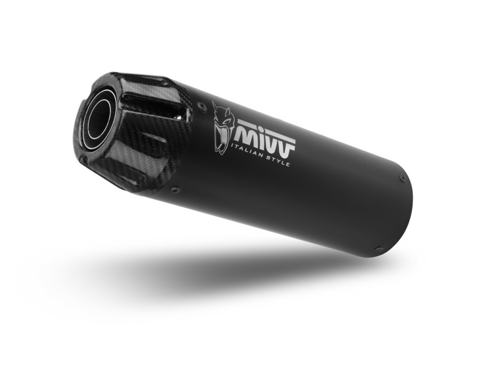 Silencer MIVV HR-1 H.092.LH1BG Black with carbon cap for HONDA CMX 1100 Rebel 2022-2024