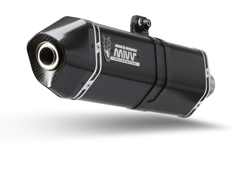 Silencer MIVV SPEED EDGE KT.027.LRB Black Stainless Steel for KTM Super Adventure 1290 / R / S 2021-2024