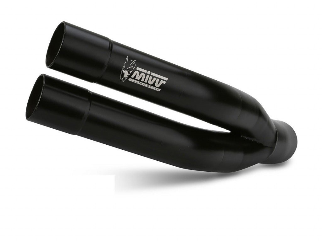 Silencer MIVV DOUBLE GUN S.032.SDGB Crni