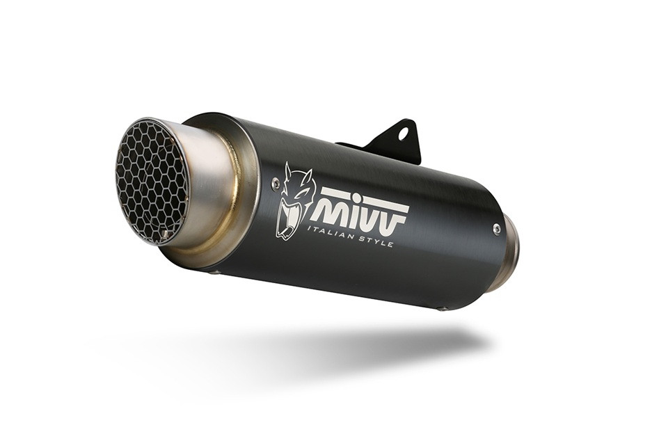 Full exhaust system 3x1 MIVV GPpro Y.082.LXBP Crni