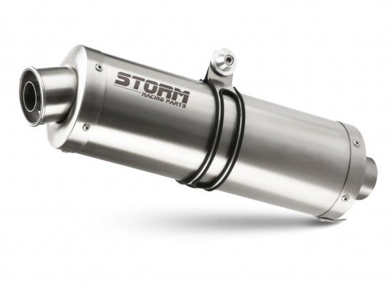 Silencer STORM OVAL E.003.LX1 Stainless Steel for BENELLI TRK 502 2017-2025