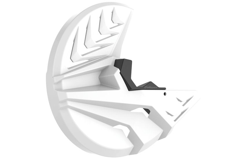 Disc & bottom fork protector POLISPORT PERFORMANCE 8151600002 White