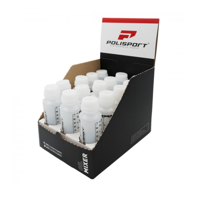 Oil mixer POLISPORT PROOCTANE 8152600003 125ml (set 12) Clear