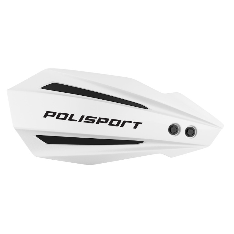 Handguard POLISPORT MX BULLIT 8308500012 with mounting system White