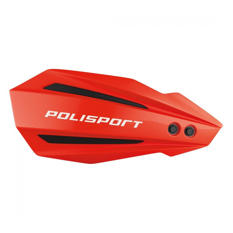 Handguard POLISPORT MX BULLIT 8308500031 with mounting system Red CR04 for HONDA CRF 450 R 2021-2026, HONDA CRF 450 RX 2021-2026