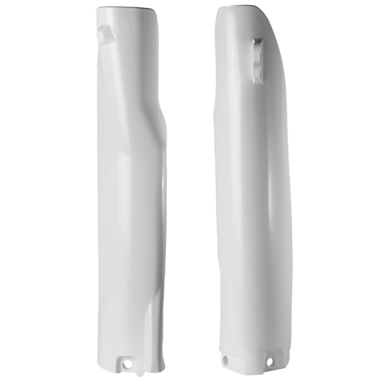 Fork guards POLISPORT 8398200001 (pair) white for YAMAHA WR 250 F 2006-2020, YAMAHA WR 450 F 2006-2020