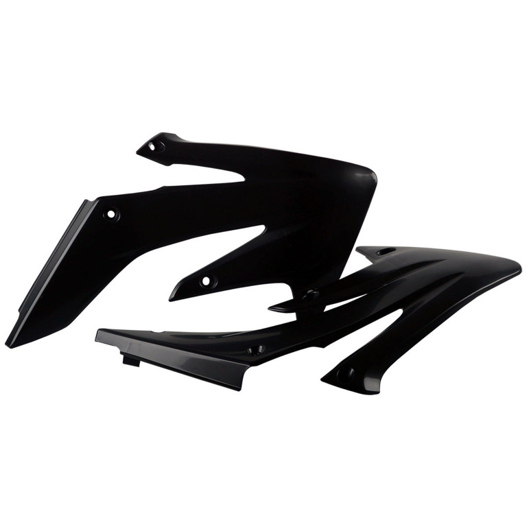 Radiator scoops POLISPORT 8410300002 (pair) Crni