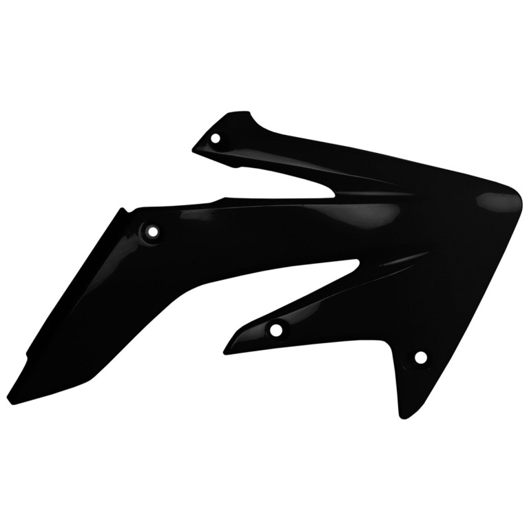 Radiator scoops POLISPORT 8410300002 (pair) Crni for HONDA CRF 250 R 2004-2009