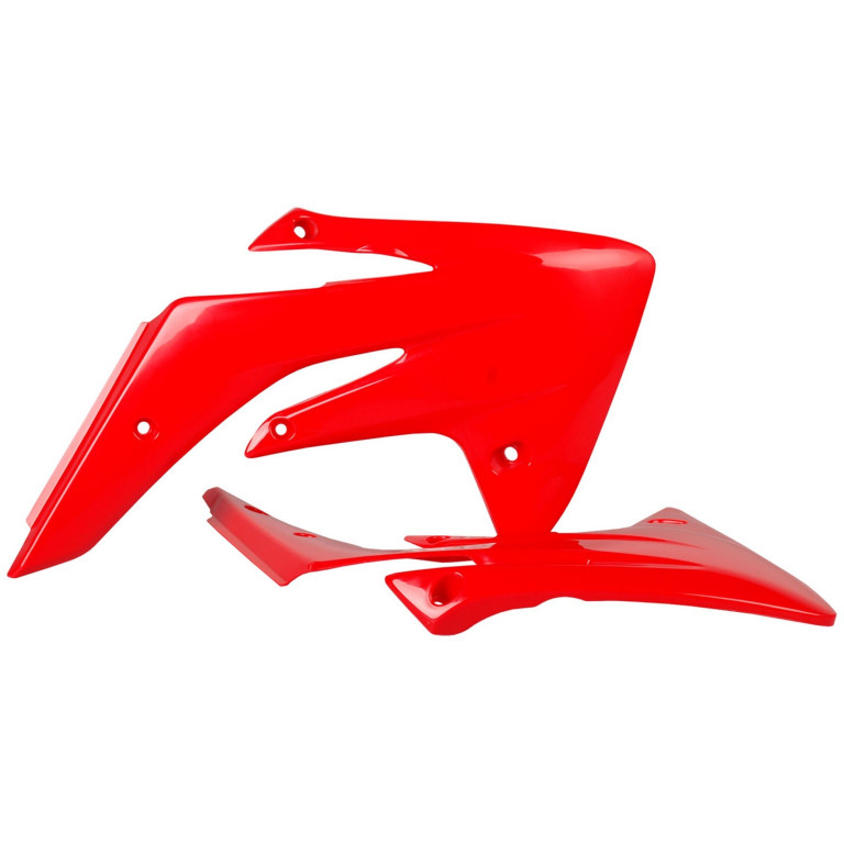 Radiator scoops POLISPORT 8412200001 (pair) red CR 04