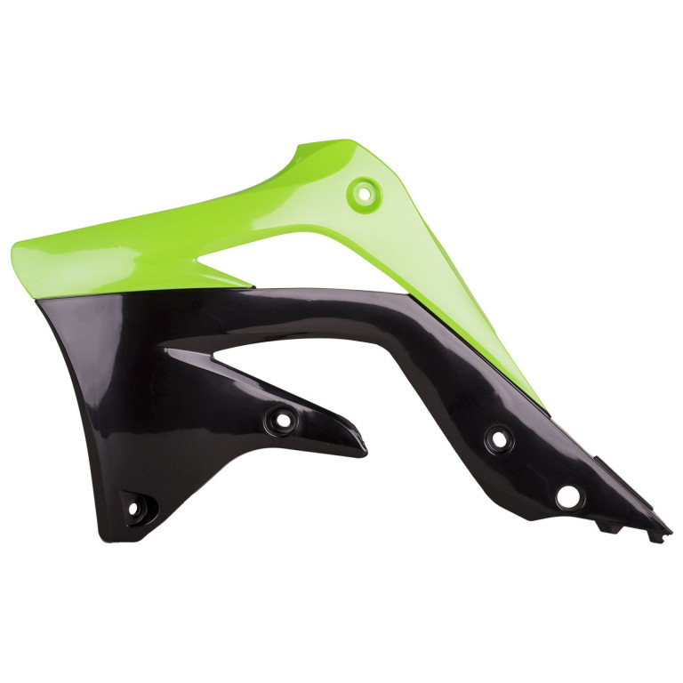 Upper radiator scoops POLISPORT 8415300005 white
