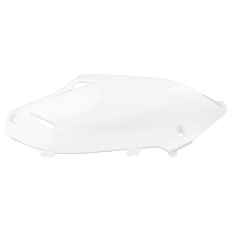 Side panels POLISPORT 8416100001 (pair) white for KAWASAKI KX 250 (F) 4T 2013-2016, KAWASAKI KX 450 (F) 2012-2015
