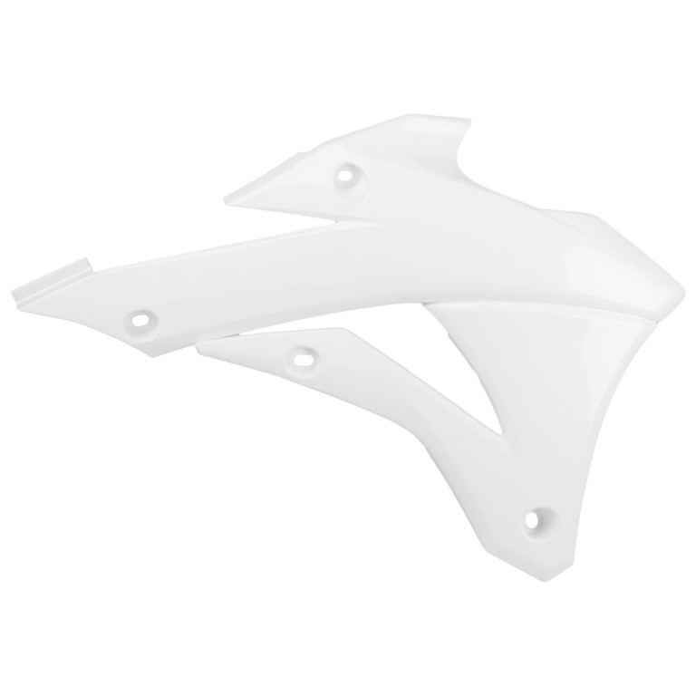 Radiator scoops POLISPORT 8417300002 (pair) white