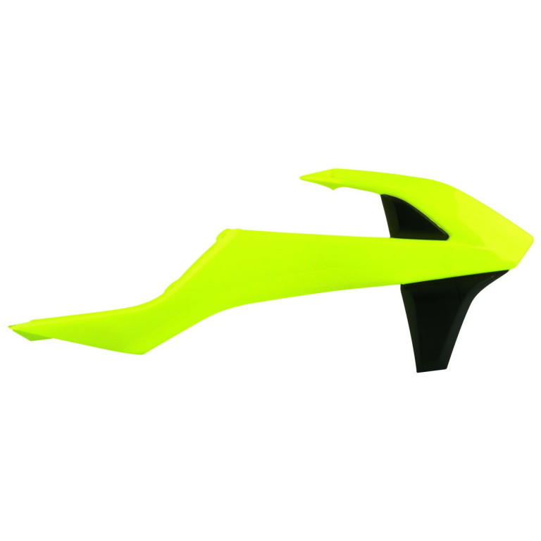 Radiator scoops POLISPORT 8417800007 (pair) Flo yellow