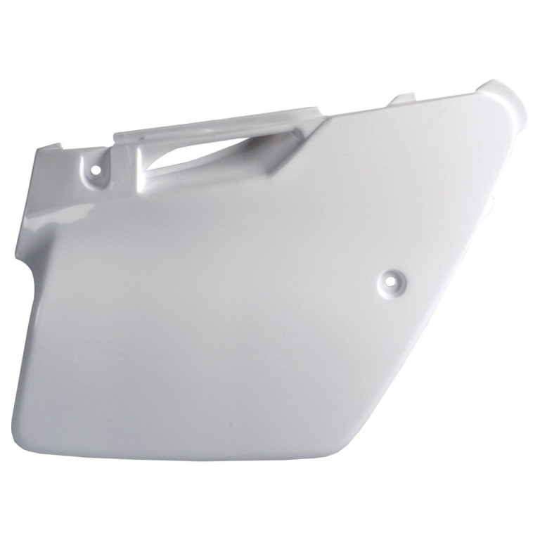 Side panels POLISPORT 8419000001 (pair) white for KAWASAKI KX 125 1994-1998, KAWASAKI KX 250 2T 1994-1998