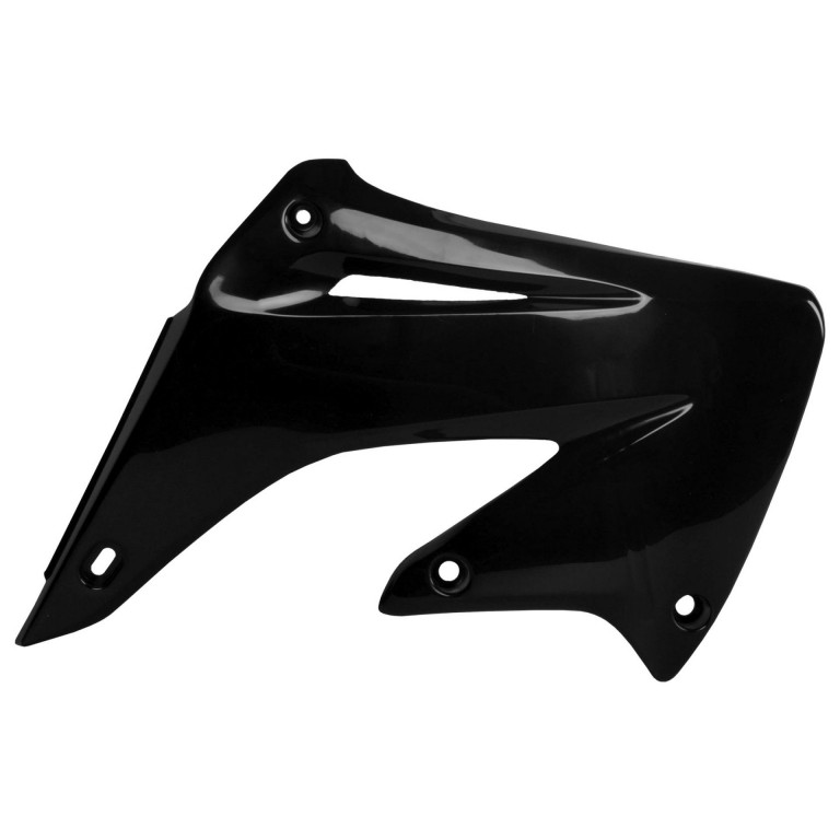 Radiator scoops POLISPORT 8427000002 (pair) Crni for HONDA CR 125 R 2002-2007, HONDA CR 250 R 2002-2007