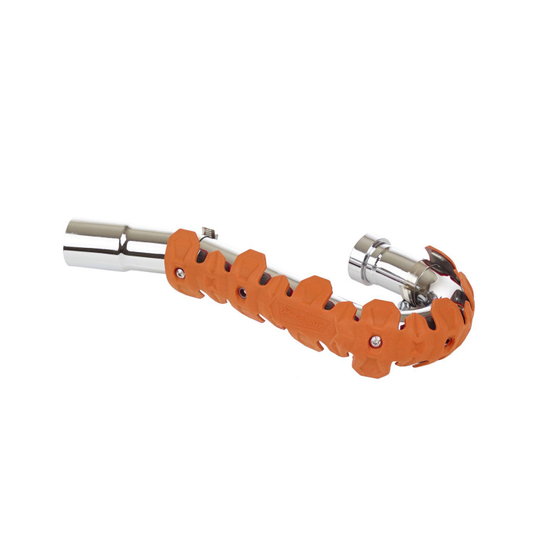Exhaust head pipe guard POLISPORT ARMADILLO 8483700002 short orange