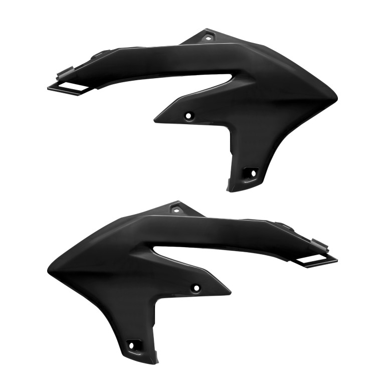 Radiator scoops POLISPORT 8498400006 Crni