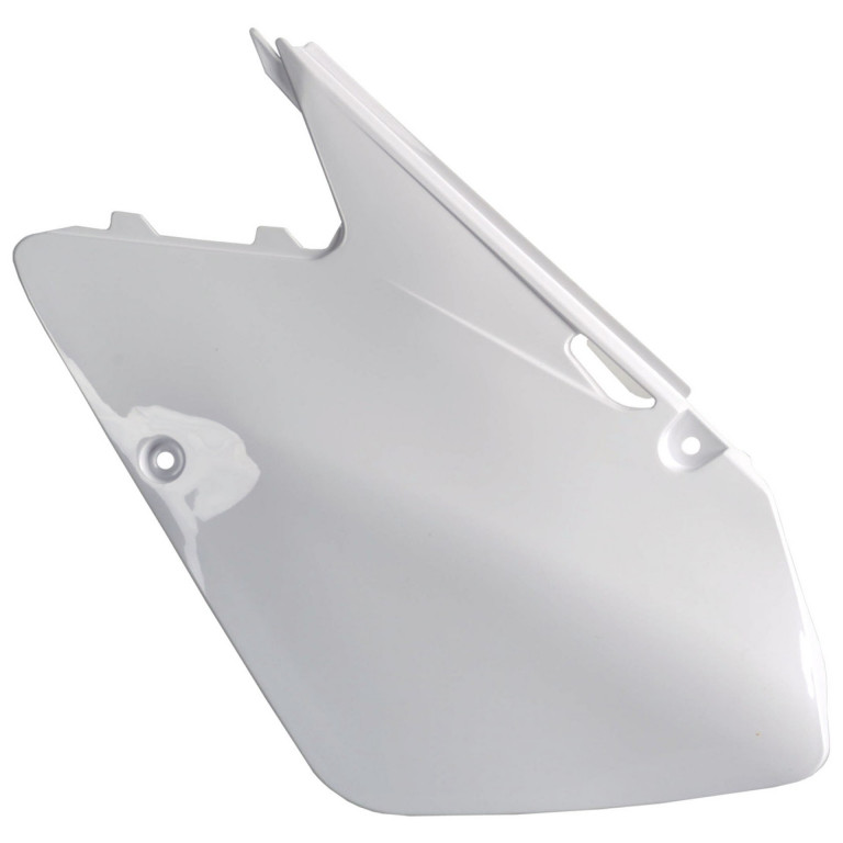 Side panels POLISPORT 8600400001 (pair) white for SUZUKI RM 125 2001-2008, SUZUKI RM 250 2001-2008