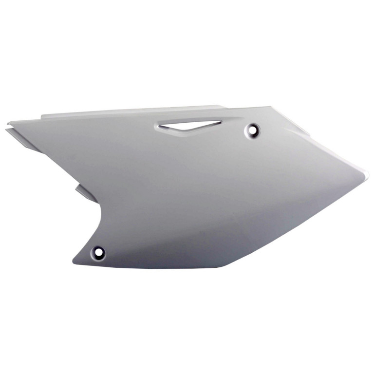 Side panels POLISPORT 8601900003 (pair) white for KAWASAKI KX 250 (F) 4T 2004-2005, SUZUKI RM-Z 250 2004-2006