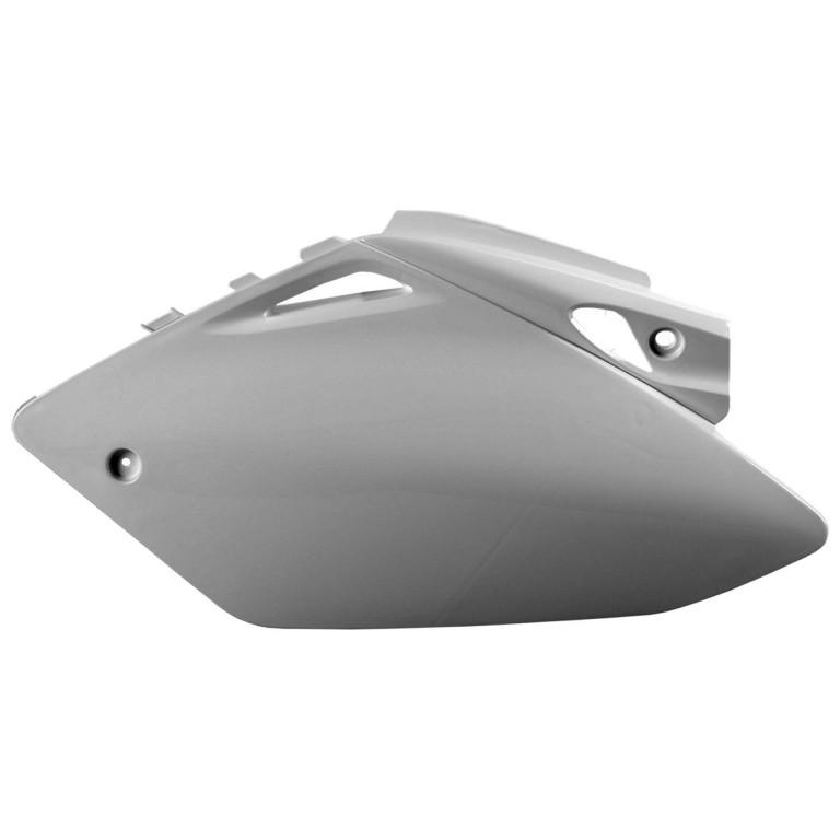 Side panels POLISPORT 8602600001 (pair) white for HONDA CRF 450 R 2005-2006