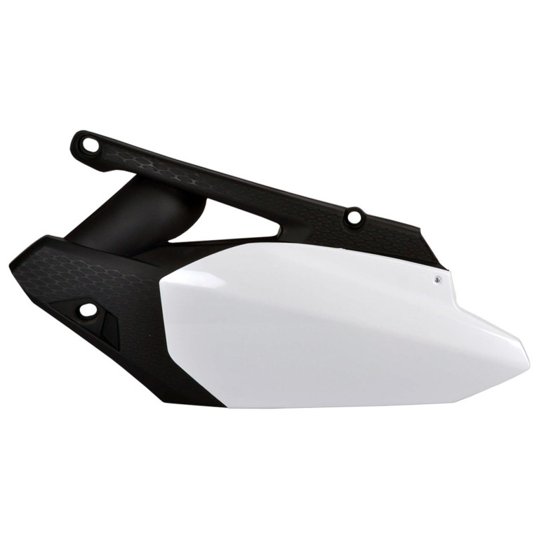 Side panels POLISPORT 8604400001 (pair) black/white for YAMAHA YZ 450 F 2010-2013