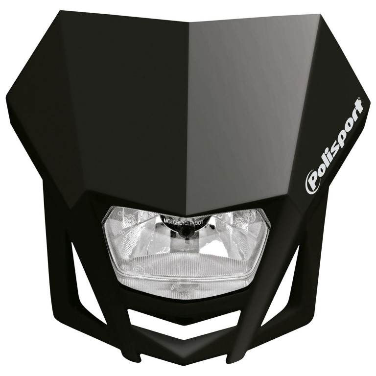 Headlight POLISPORT LMX 8657600002 Crni
