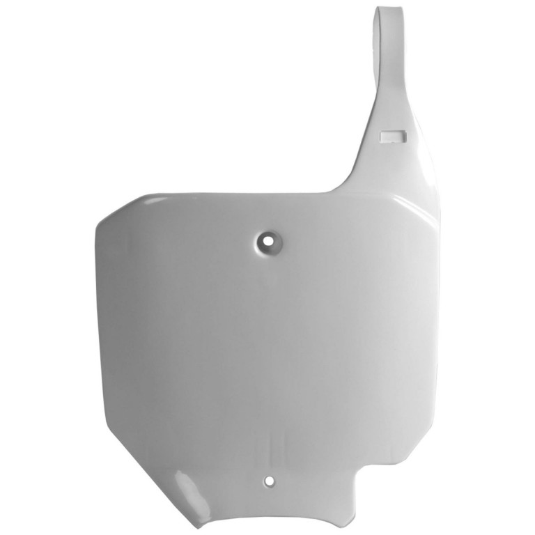 Number plate POLISPORT 8662200001 white for HONDA CR 80 R / RB 1996-2002, HONDA CR 85 R / RB 2003-2006