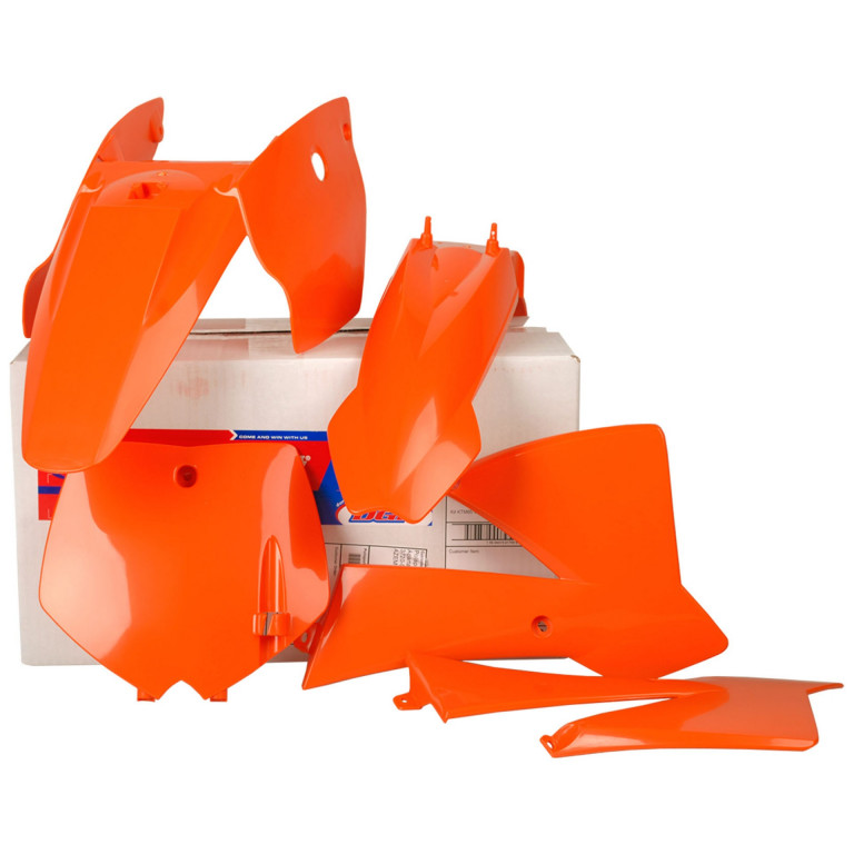 Plastic body kit POLISPORT 90098 OEM Color for KTM SX 65 2002-2008