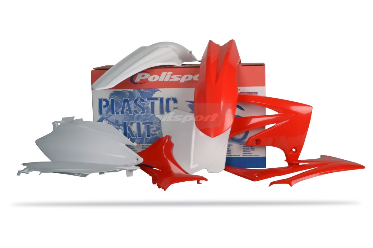 Plastic body kit POLISPORT 90423 OEM Color for HONDA CRF 450 R 2011-2012, HONDA CRF 250 R 2011-2013