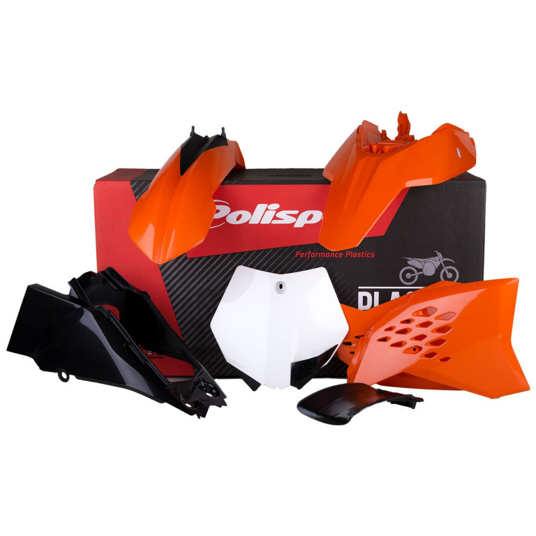 Plastic body kit POLISPORT 90563 OEM Color for KTM SX 65 2012-2015