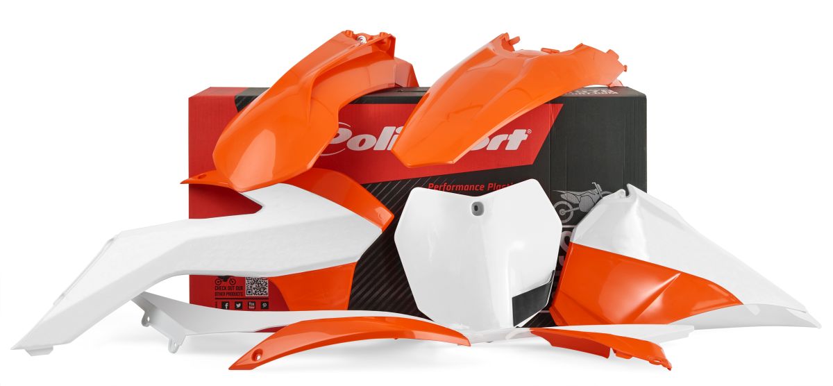 Plastic body kit POLISPORT 90644 OEM Color