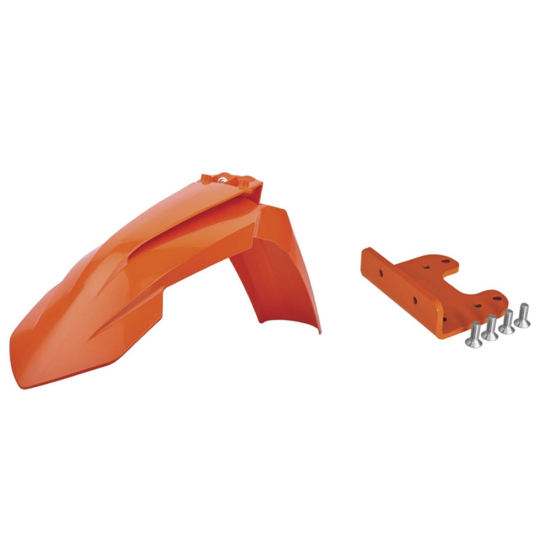 Prednji blatobran POLISPORT 90734 with adaptor orange KTM 16
