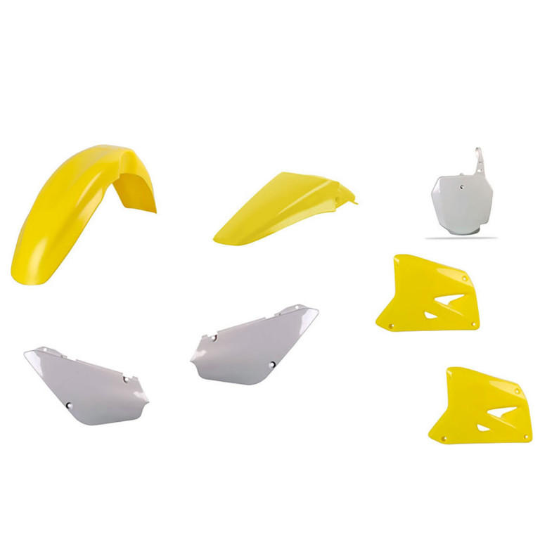 Plastic body kit POLISPORT 90775 OEM Color for SUZUKI RM 85 2002-2025