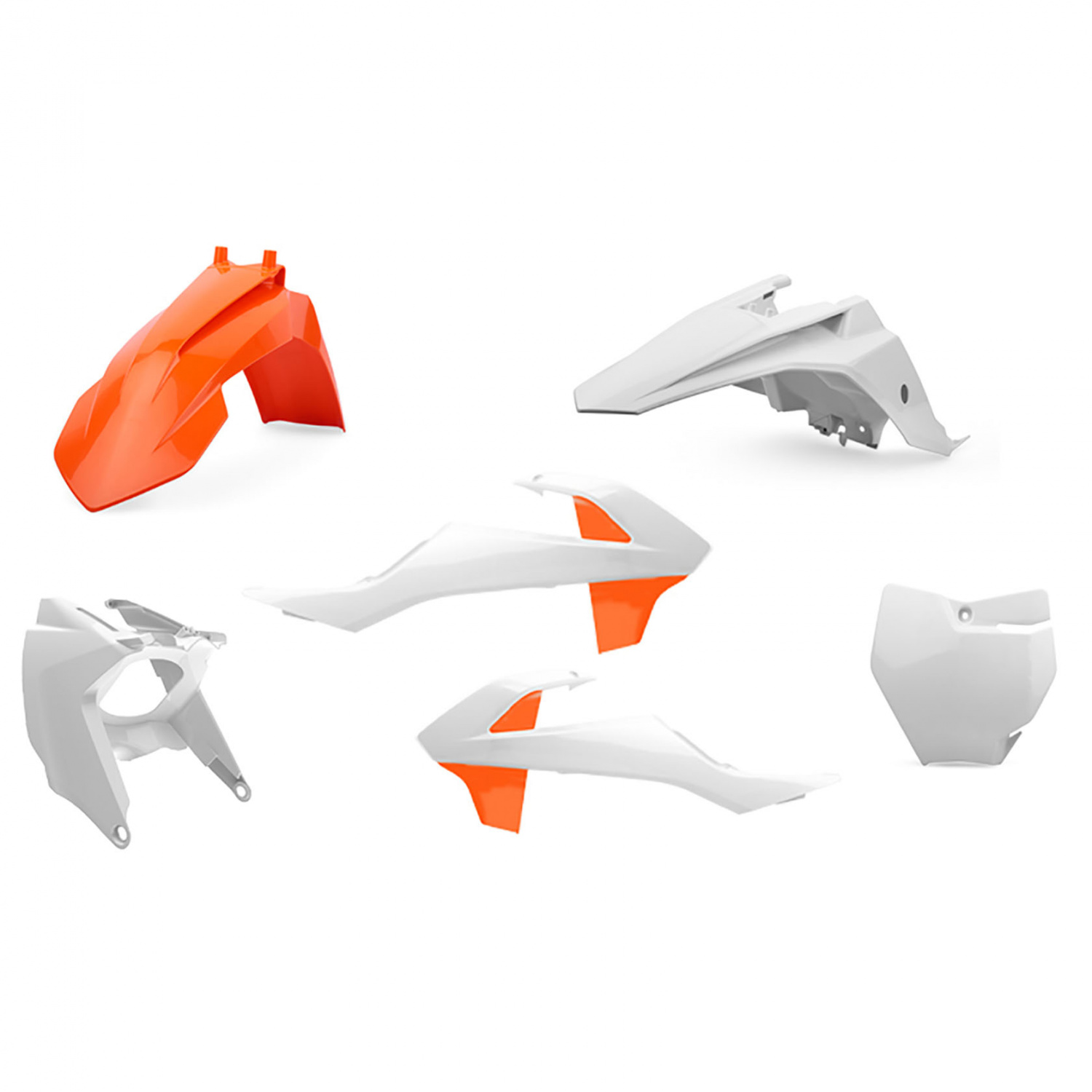 Plastic body kit POLISPORT 90805 OEM Color for KTM SX 65 2016-2023