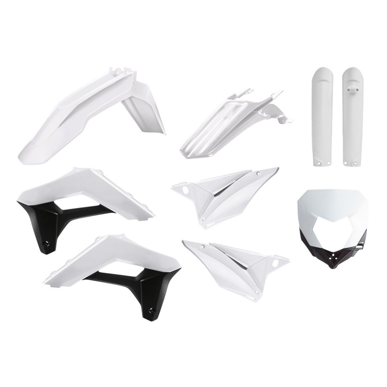 Plastic body kit POLISPORT 90857 white