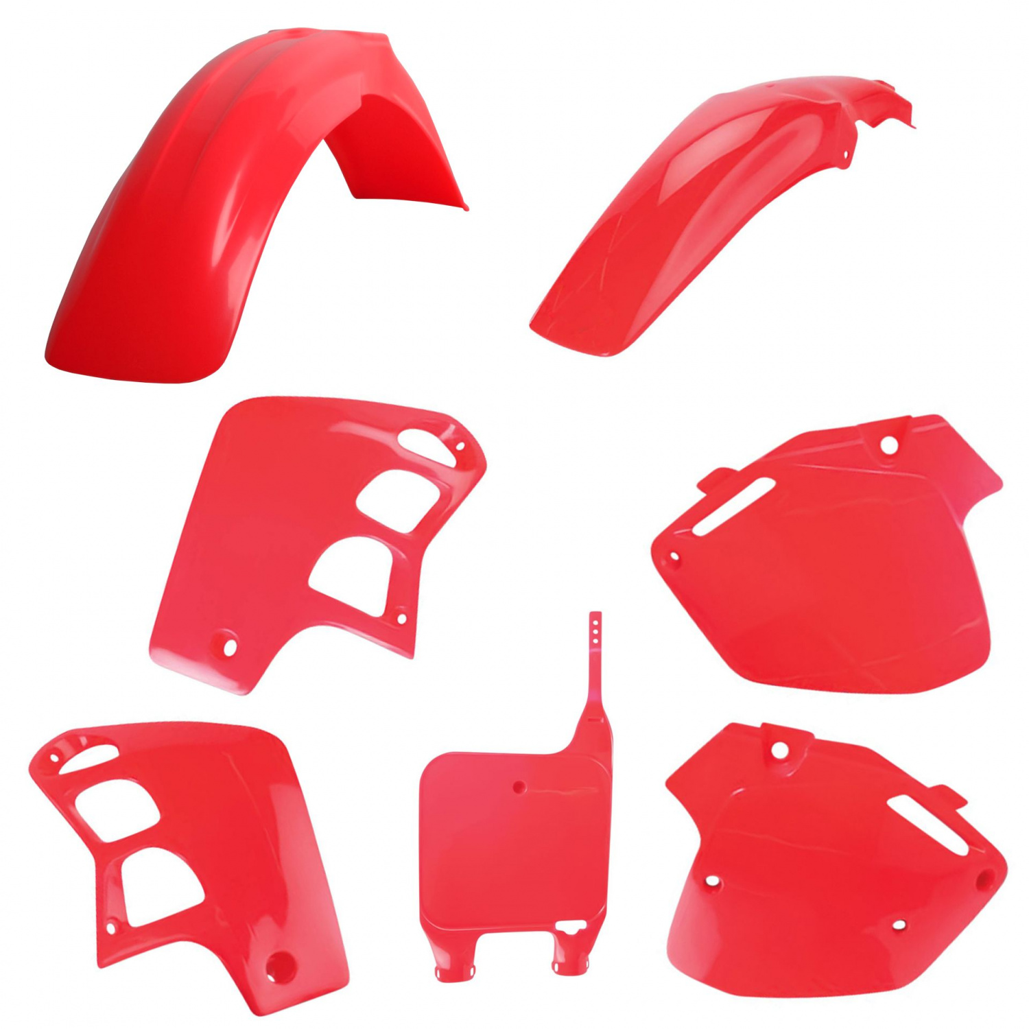 Plastic body kit POLISPORT 91329 OEM color for HONDA CR 500 R 1991-1994