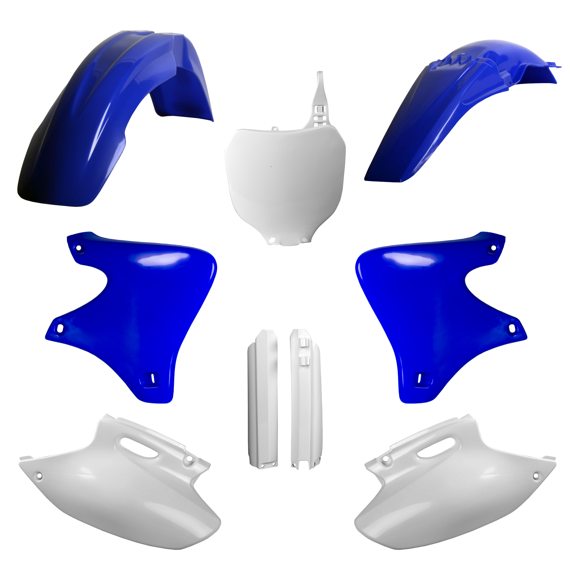 Plastic body kit POLISPORT 91391 OEM Color for YAMAHA YZ 250 F 2001-2002