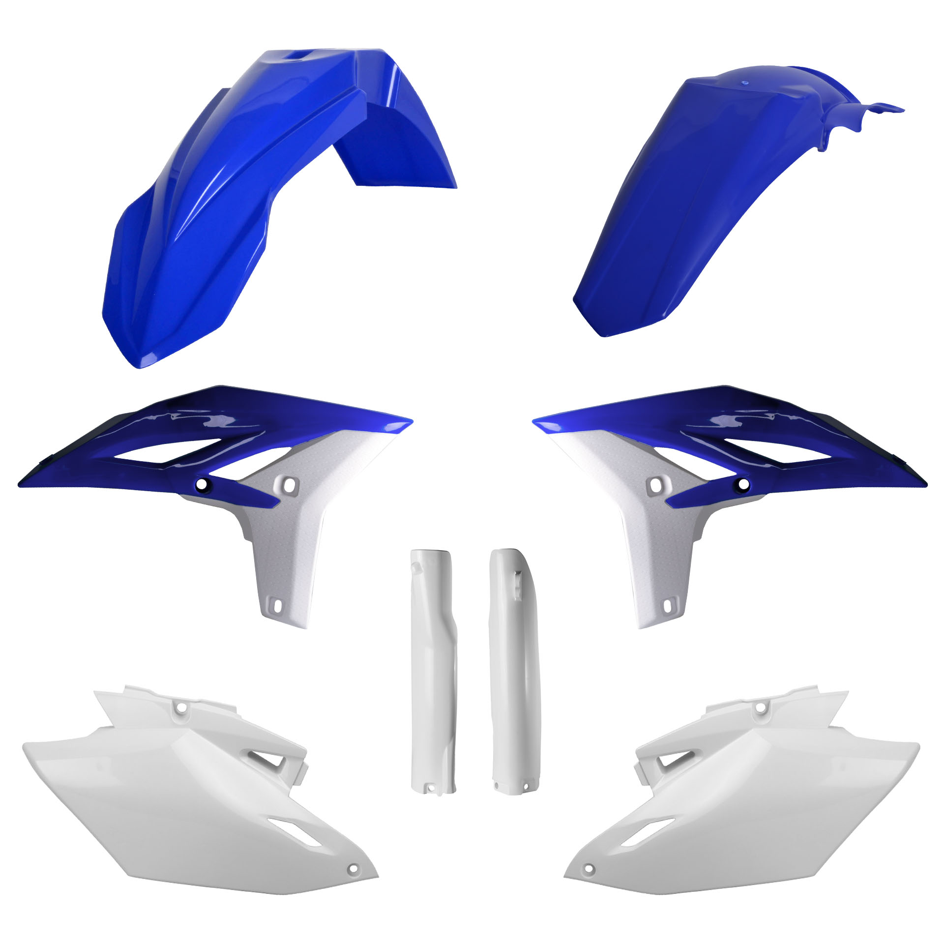 Plastic body kit POLISPORT 91418 OEM Color for YAMAHA WR 450 F 2012-2015