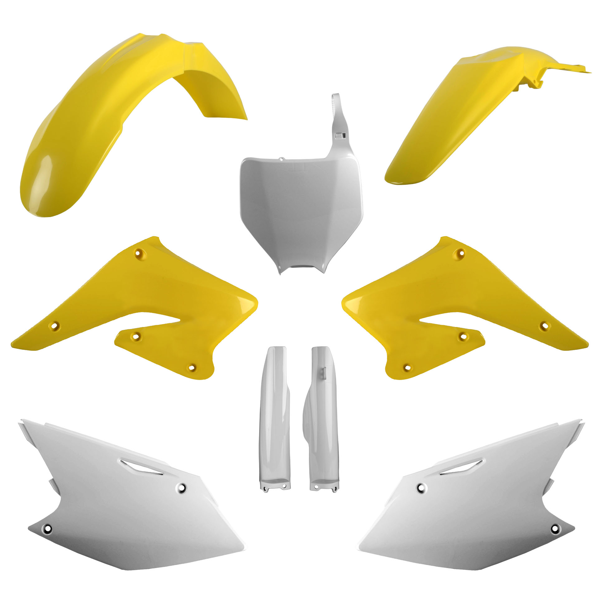 Plastic body kit POLISPORT 91422 OEM Color