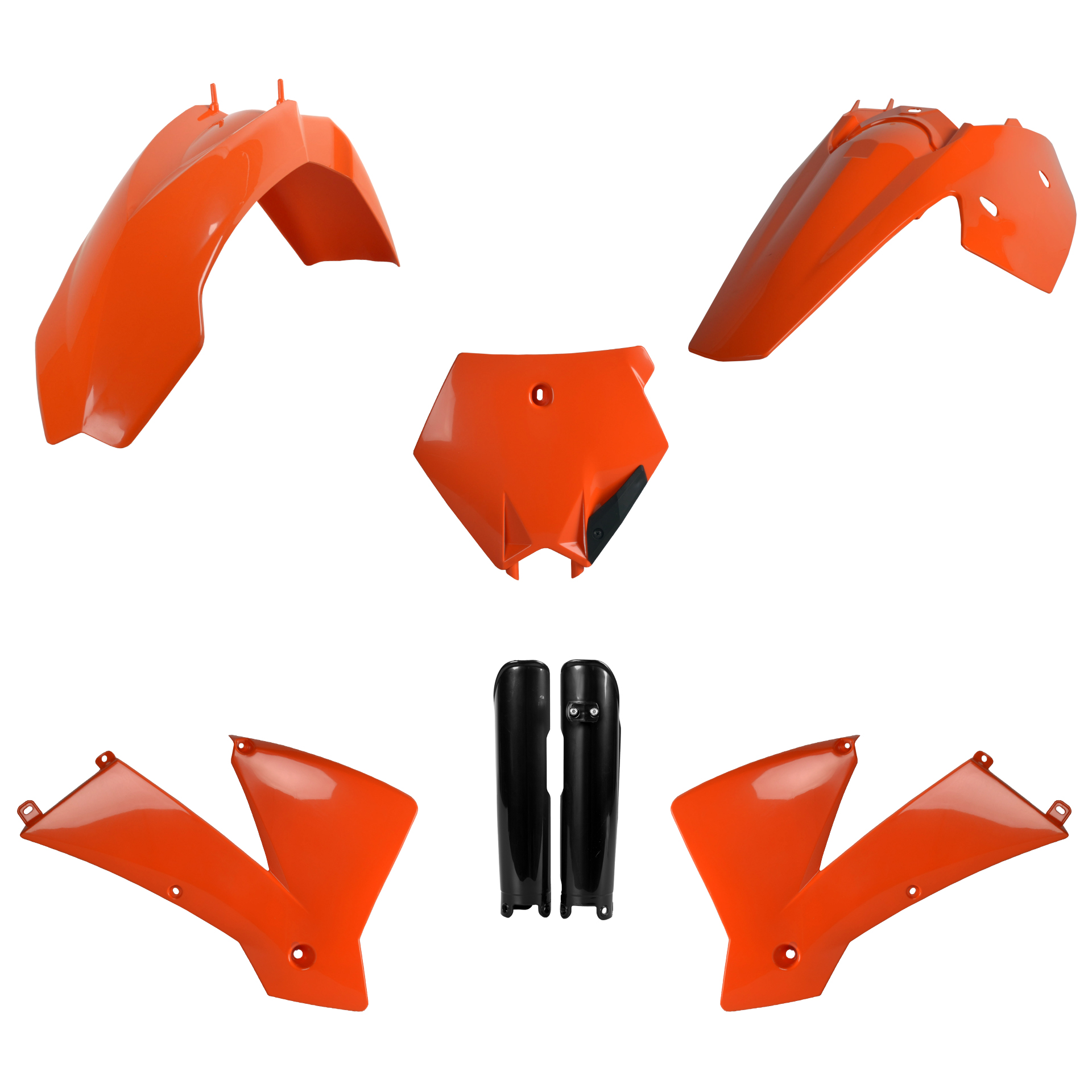 Plastic body kit POLISPORT 91434 OEM Color