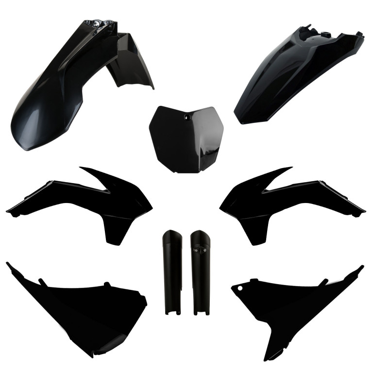 Plastic body kit POLISPORT 91450 Crni