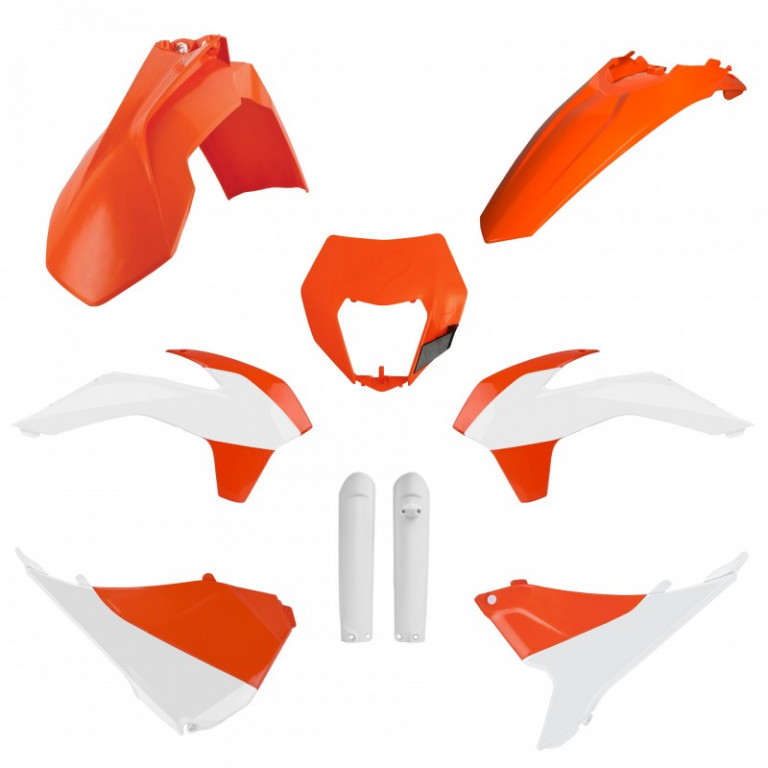 Plastic body kit POLISPORT 91464 OEM Color for KTM XC-W 300 2016