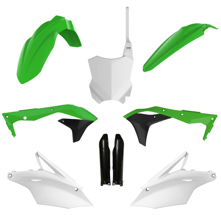 Plastic body kit POLISPORT 91570 OEM Color for KAWASAKI KX 450 (F) 2016-2018