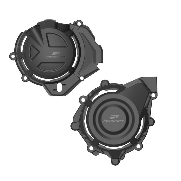 Engine covers protection kit POLISPORT 91603 Crni