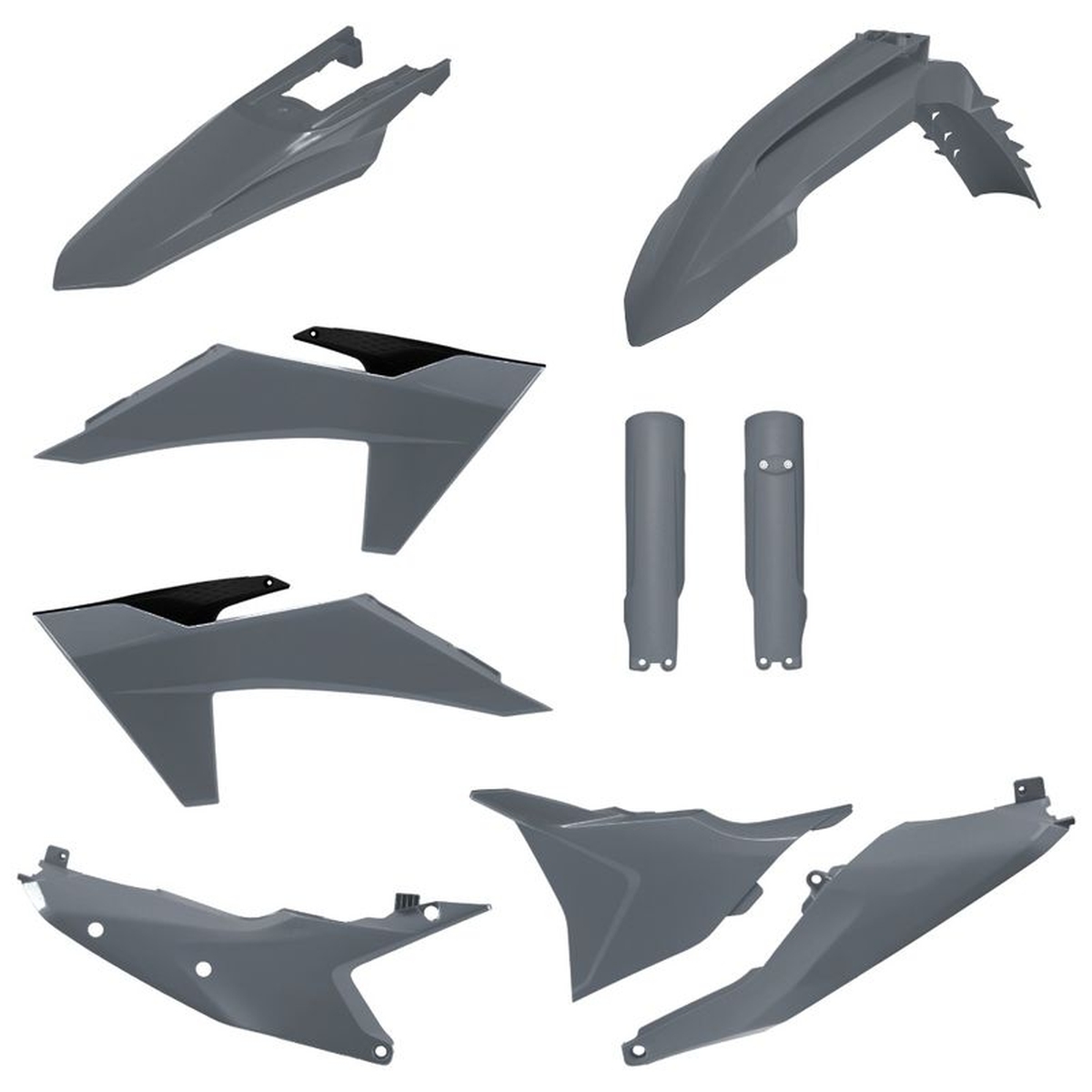 Plastic body kit POLISPORT 91609 Nardo grey
