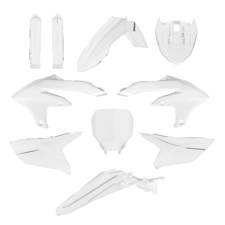 Plastic body kit POLISPORT 91611 White