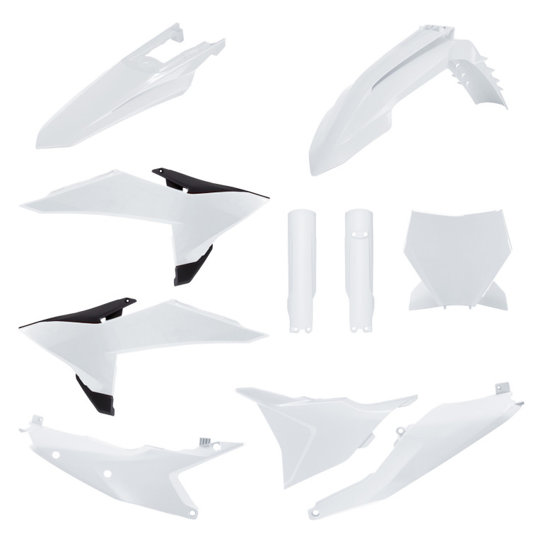 Plastic body kit POLISPORT 91614 White