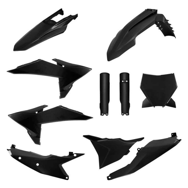 Plastic body kit POLISPORT 91615 Crni