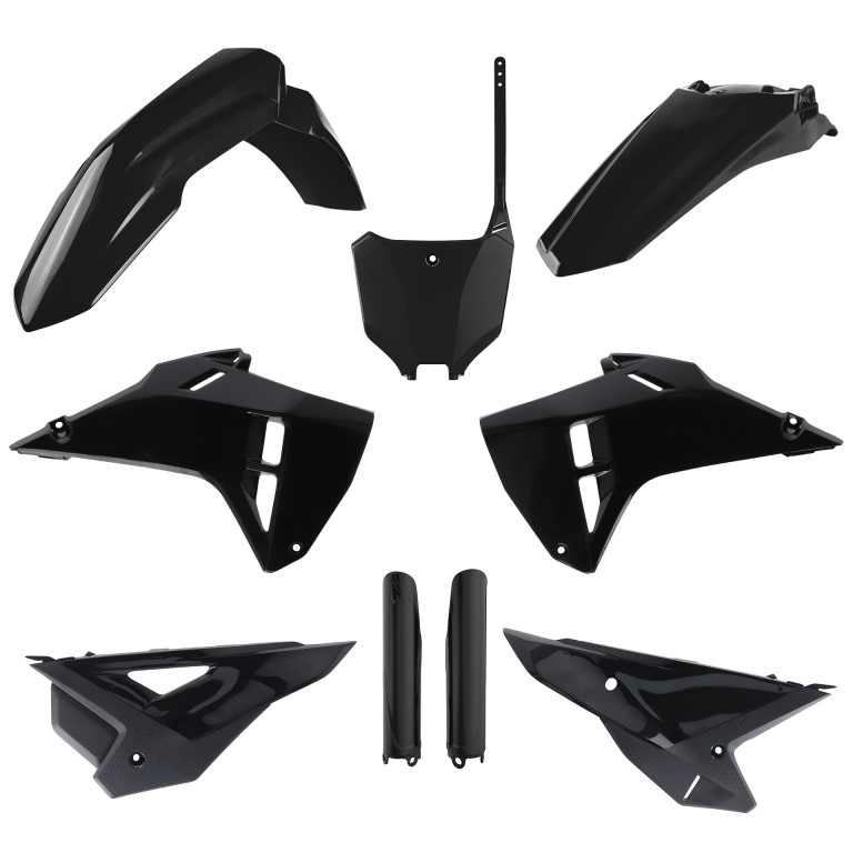 Plastic body kit POLISPORT 91619 restyling Crni